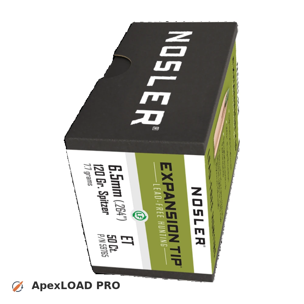 120gr Nosler Expansion Tip bullet image