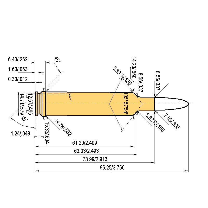 .30-378 Weath. Mag. tegniese tekening en laai data